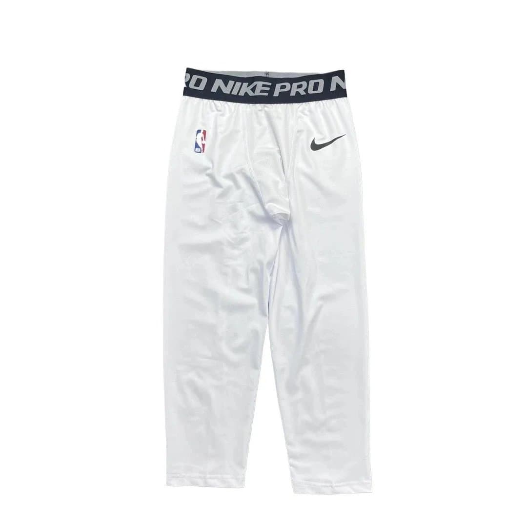 Nike Pro Compression Shorts White — 5