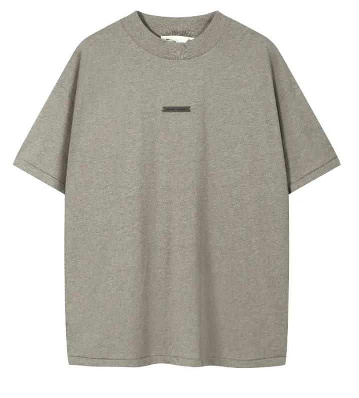 Oversized Tee Fear of God Essentials Arch Logo — 6295 深灰