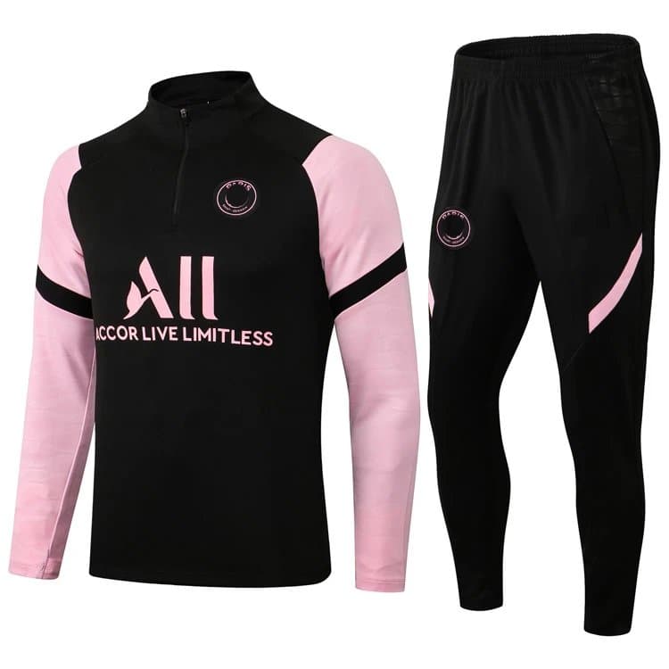 Puma Training Set Qatar Airways — 2122巴黎黑色粉袖