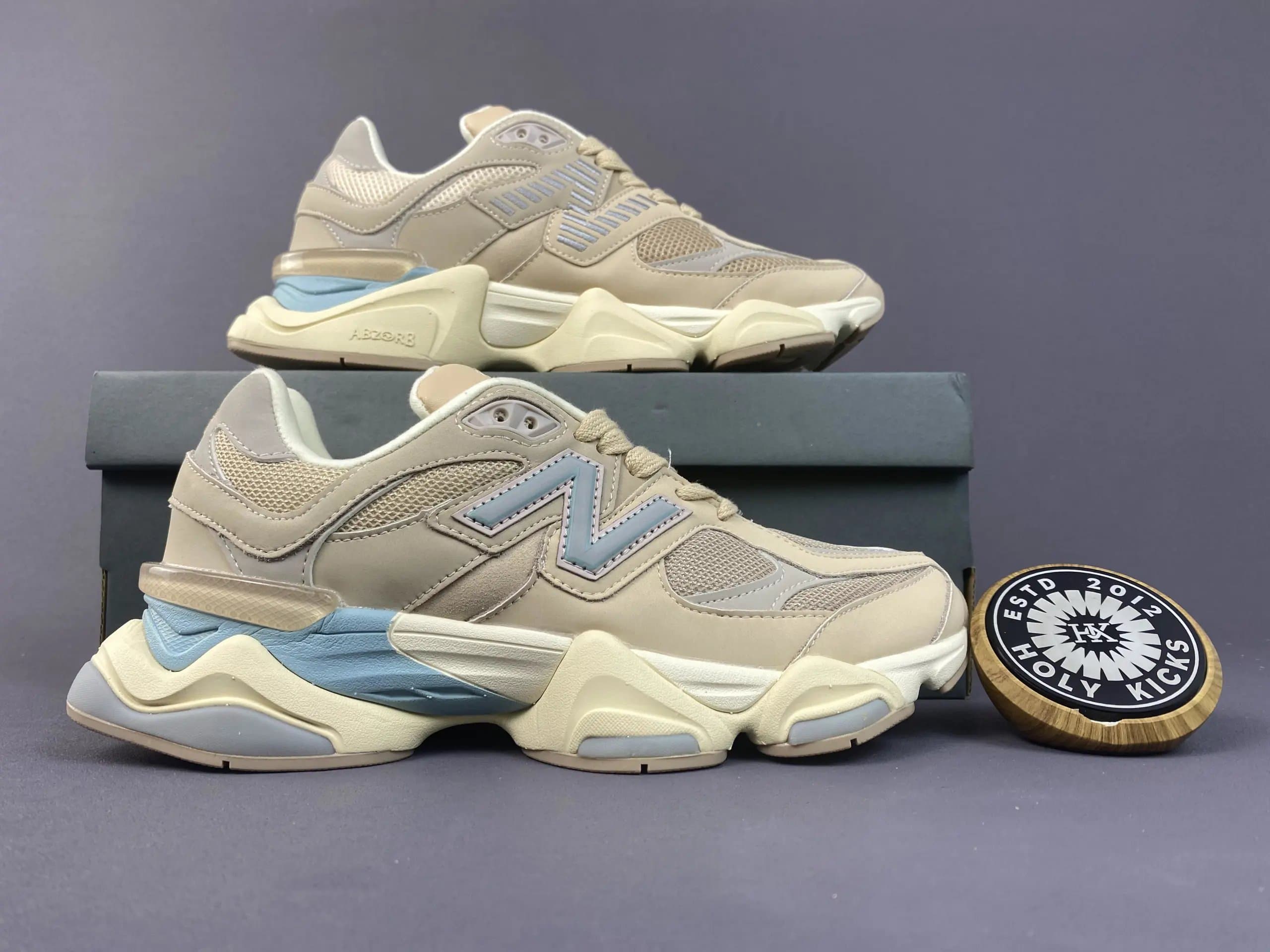 New Balance 2002R Beige Blue