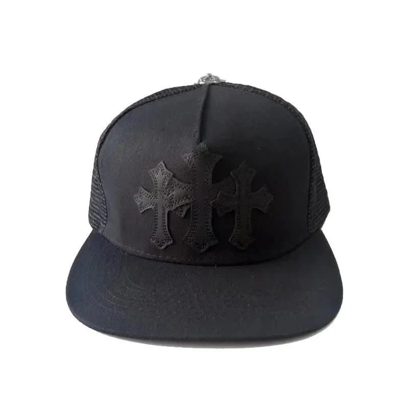Chrome Hearts Trucker Hat Triple Cross