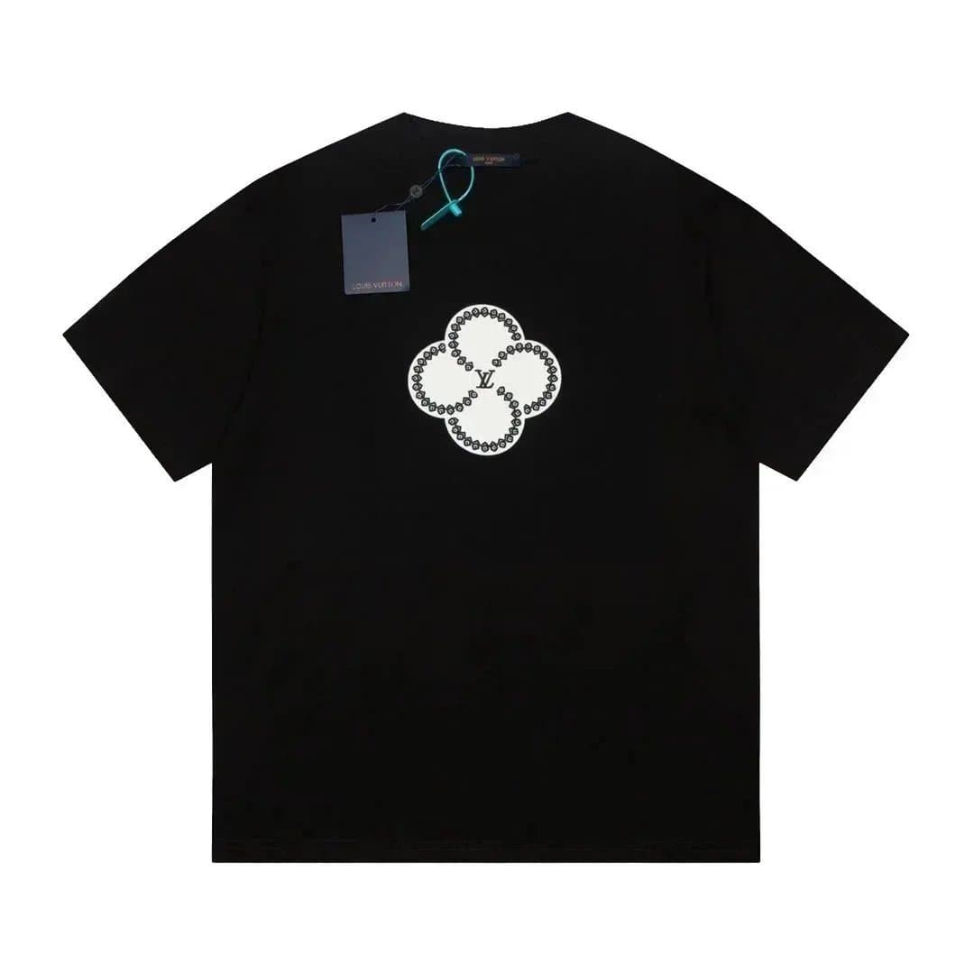 Louis Vuitton Logo T-Shirt Multicolor Block Logo — 010101149