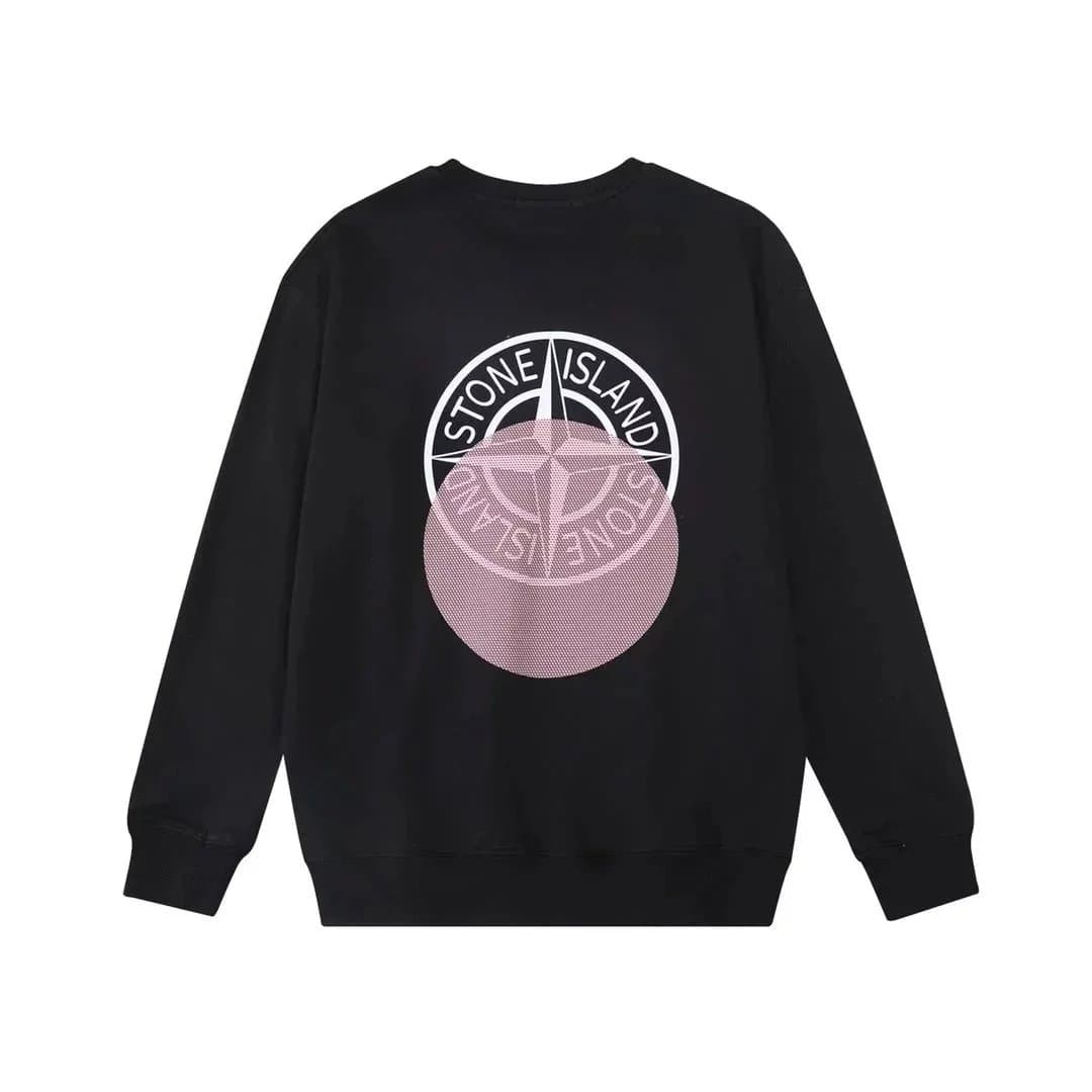 Stone Island Zip-Up Hoodie Compass Logo — 7