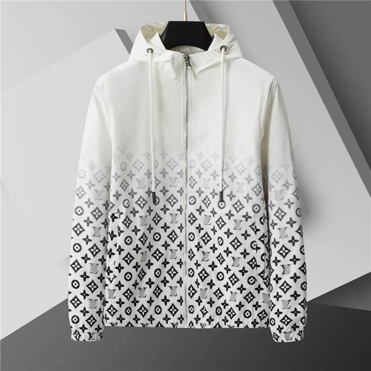 Louis Vuitton Monogram Hooded Jacket Gradient Print