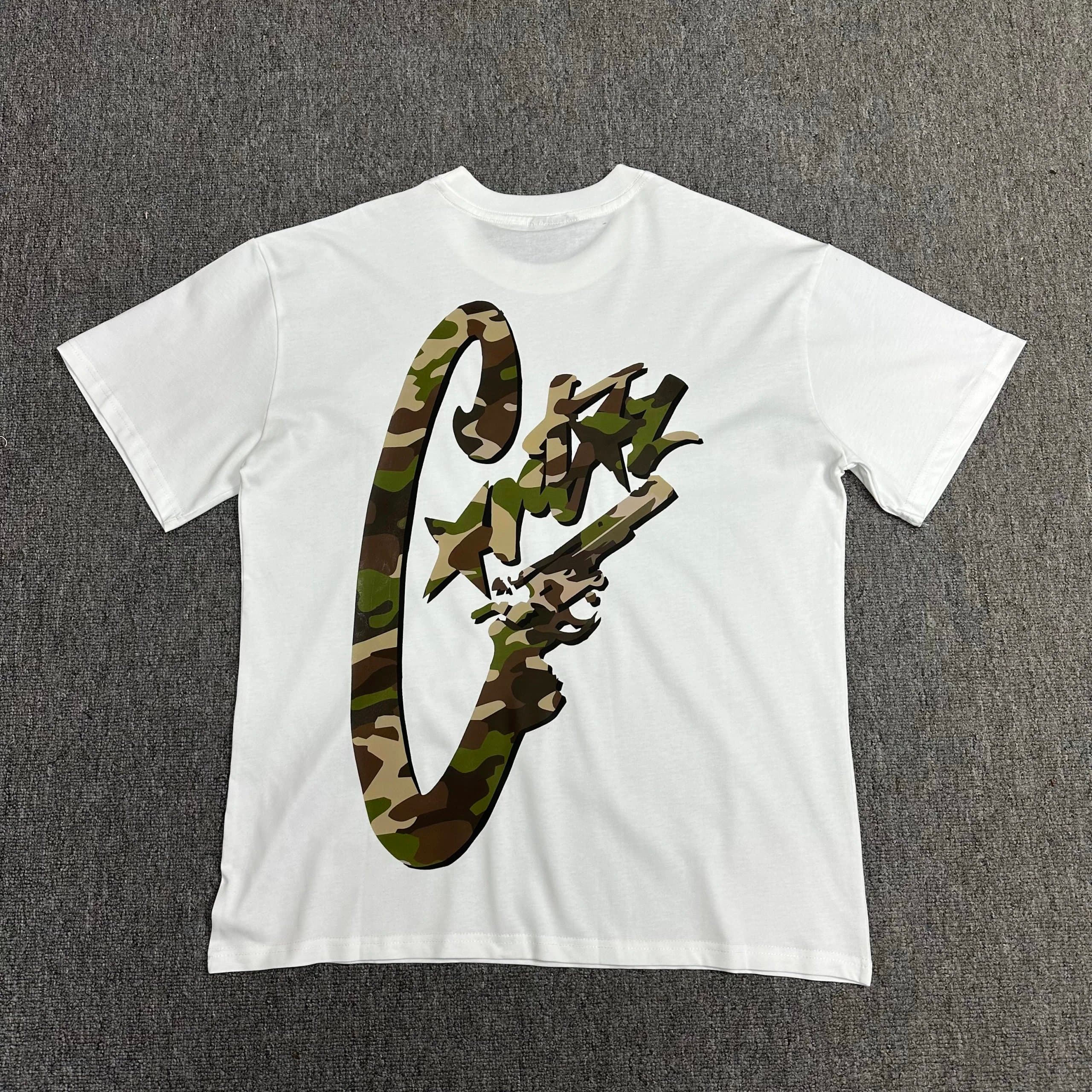 Corteiz Logo Tee Red Script — 26