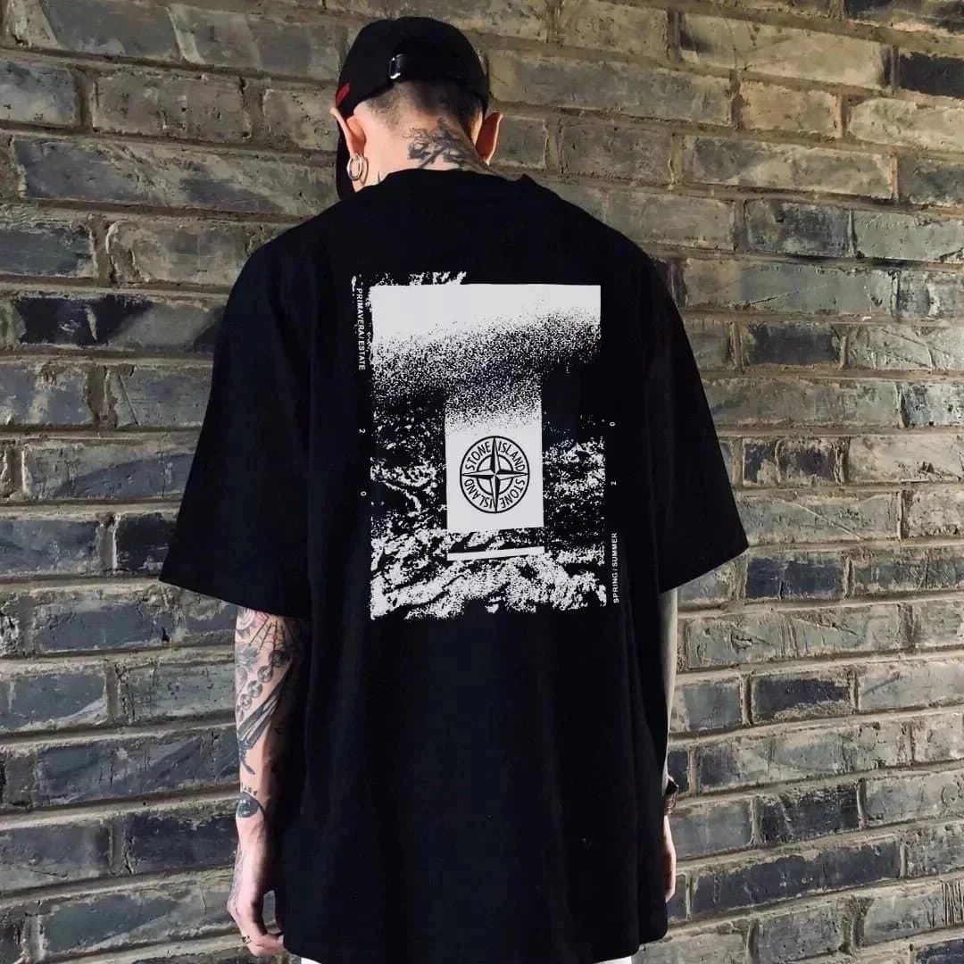 Stone Island T-Shirt Compass Logo Patch — 26