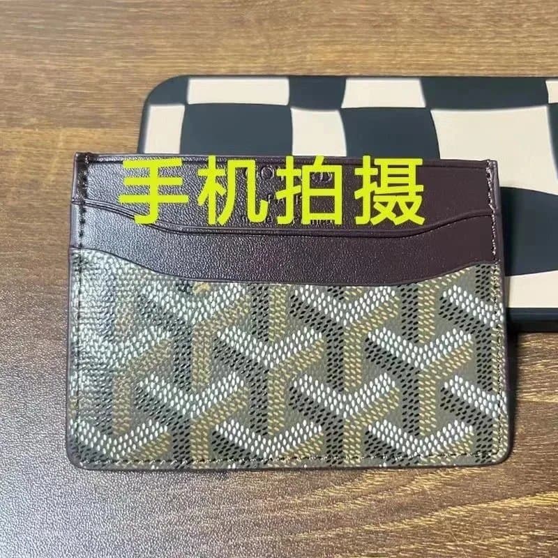 Goyard Saint Louis Card Holder Goyardine Canvas