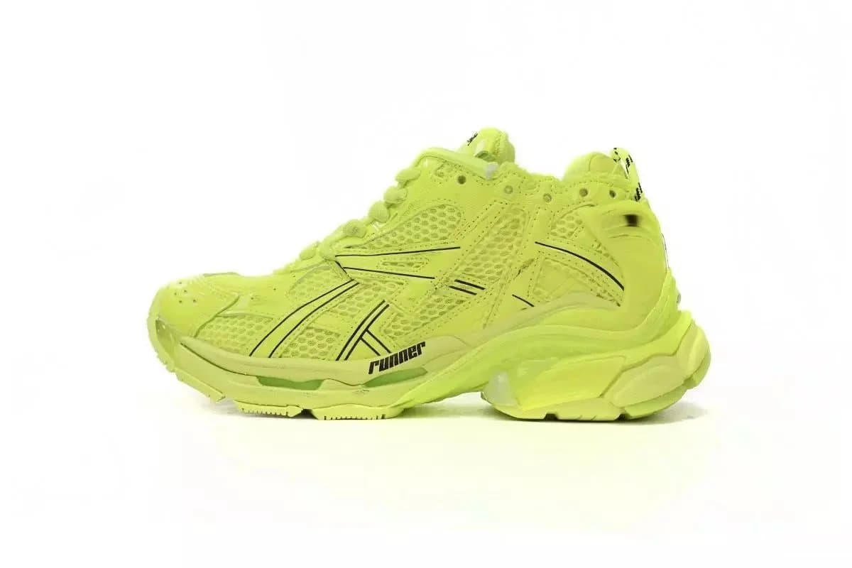 Balenciaga Triple S Graffiti — Fluorescent Green