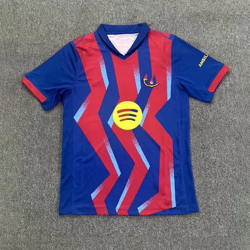 Napoli Home Shirt MSC Sponsor — 25-26巴萨三客场
