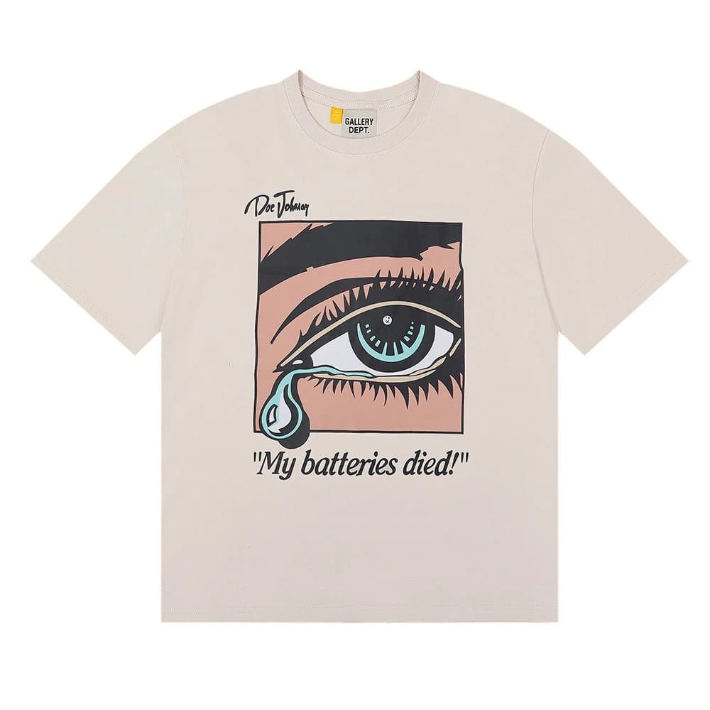 Gallery Dept. Logo Tee Reverse Print — 6036 杏色
