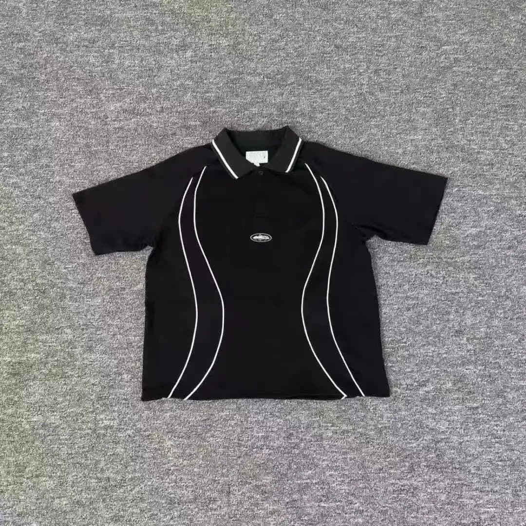 Corteiz V-Neck Jersey Diamond Pattern — 18