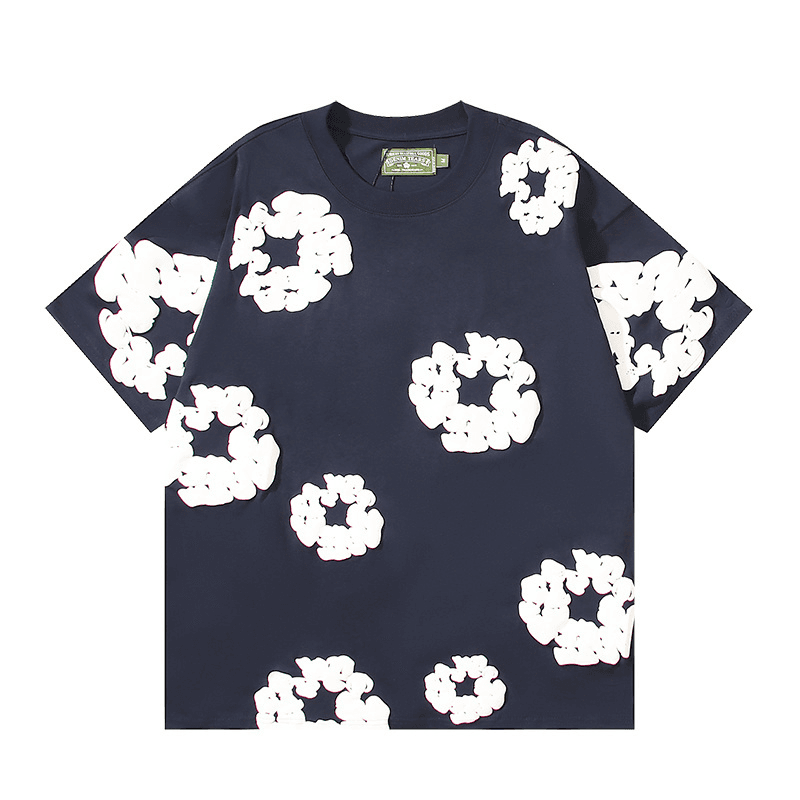 Gallery Dept. Floral Print Tee 3D Floral Appliqué