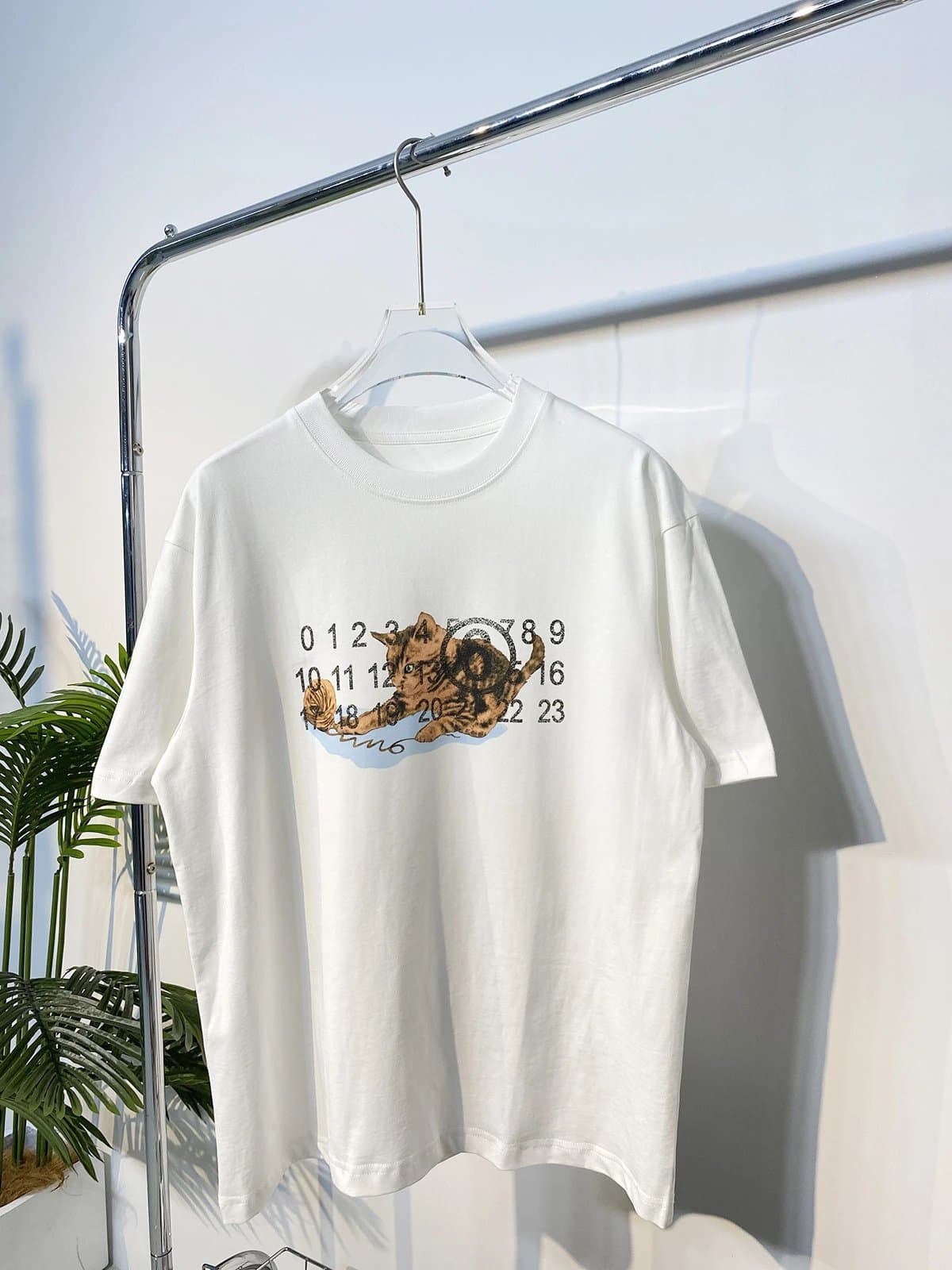 Maison Margiela Numbered Tee Black Print — 16