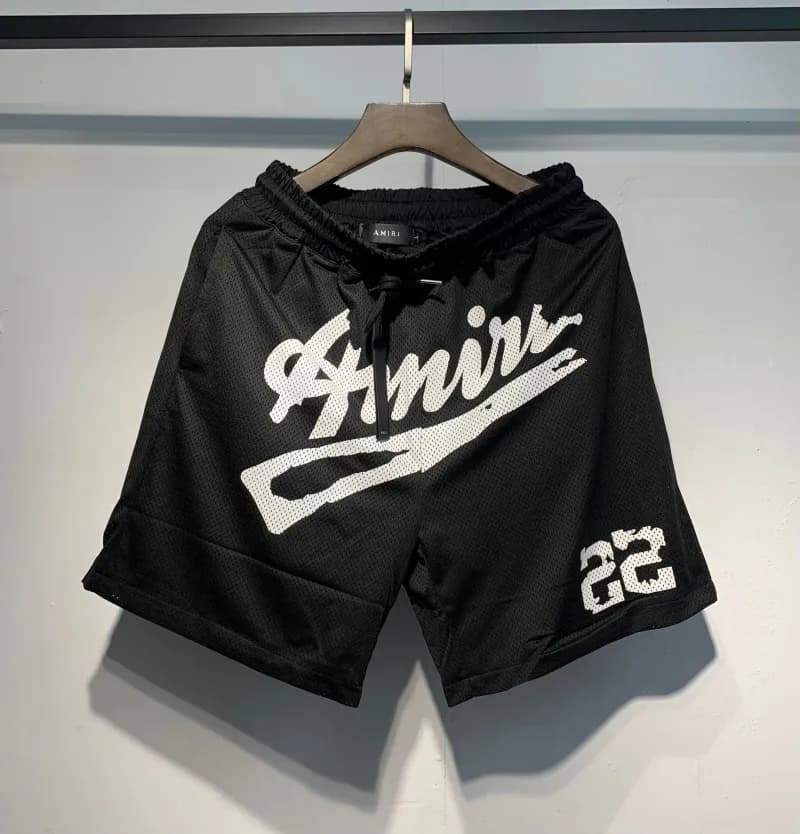 Mesh Shorts Amiri Logo