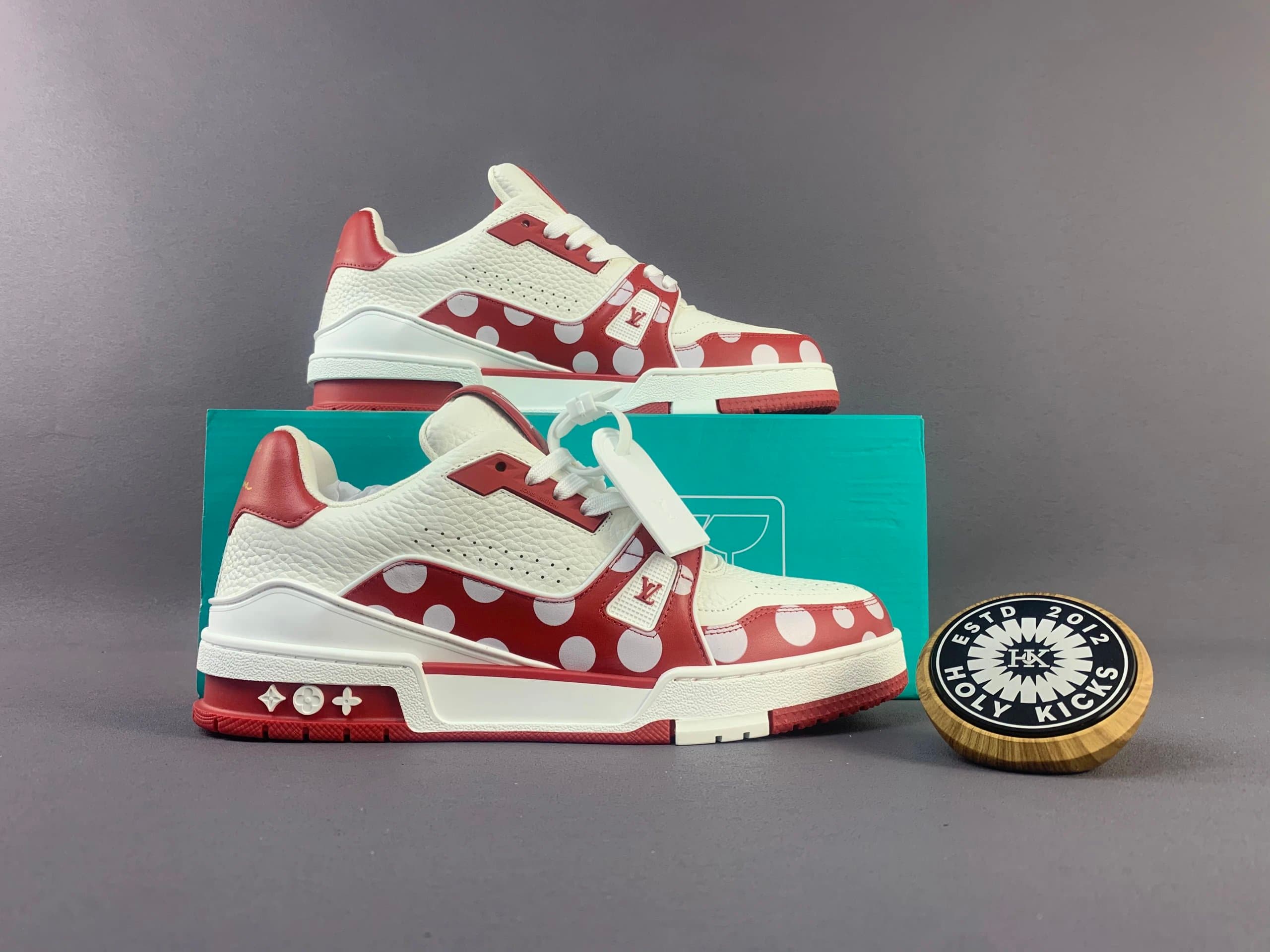 Louis Vuitton × Travis Scott LV Trainer Polka Dot