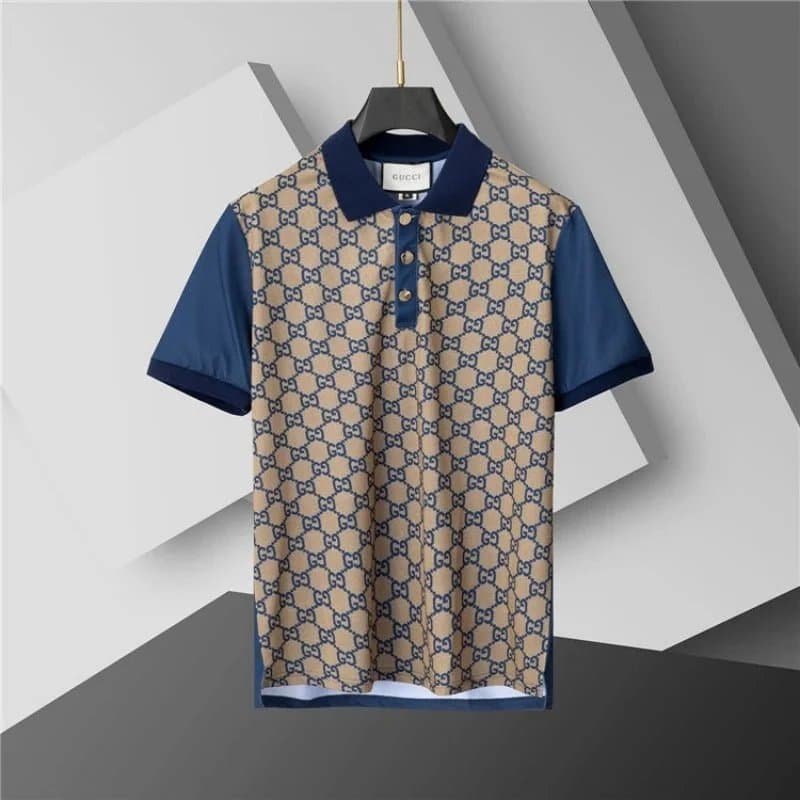 Gucci Polo Shirt Web Trim — A37