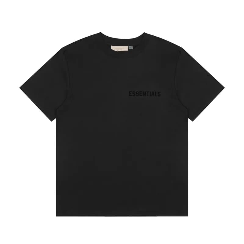 Fear of God Essentials Logo Tee Black