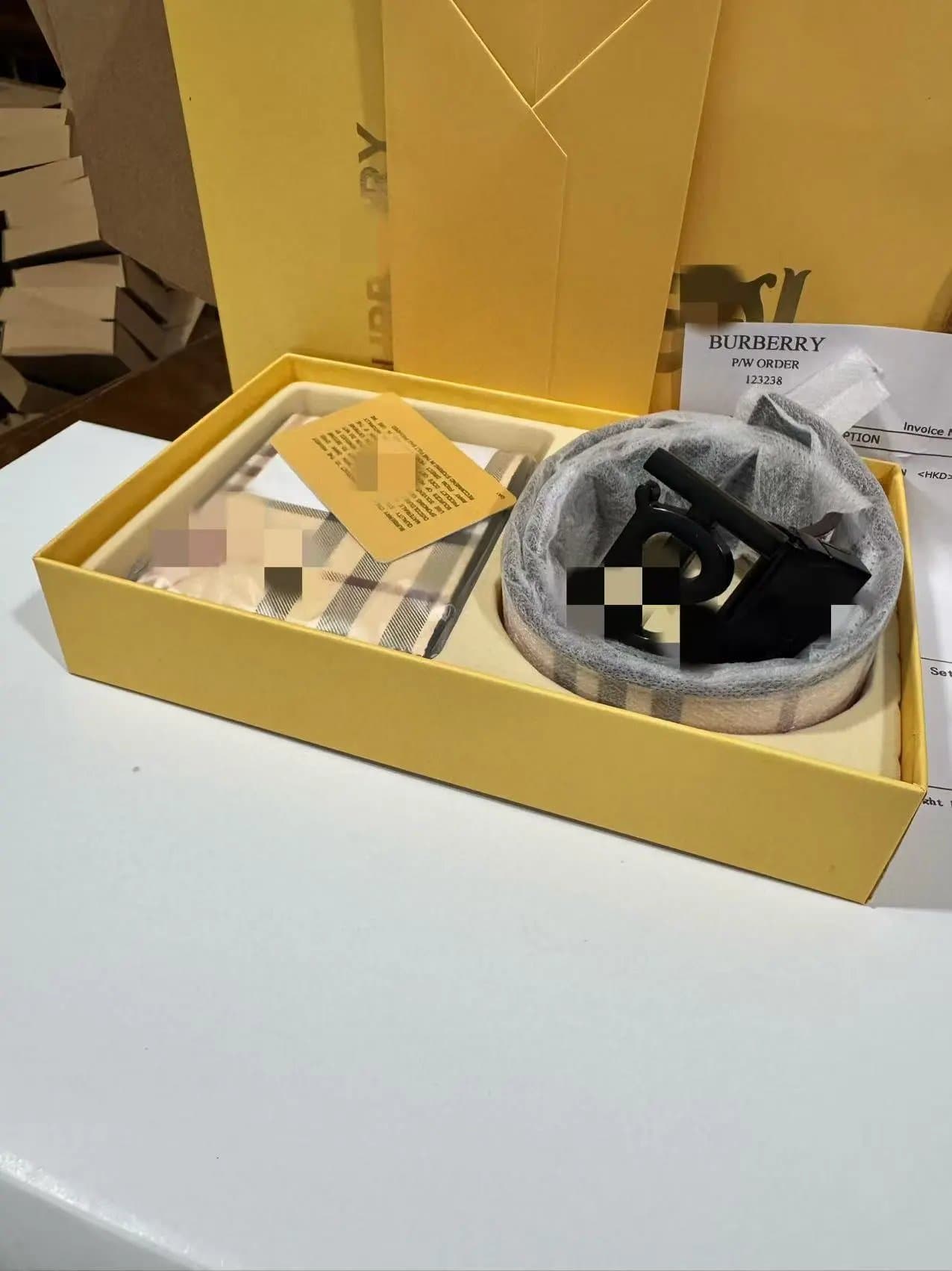 Burberry House Check Belt Classic Check