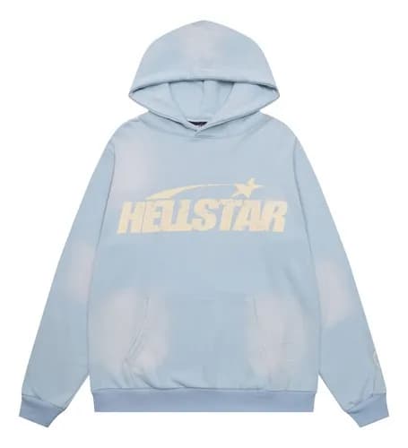 Hellstar Hooded Sweatshirt Tie-Dye Logo