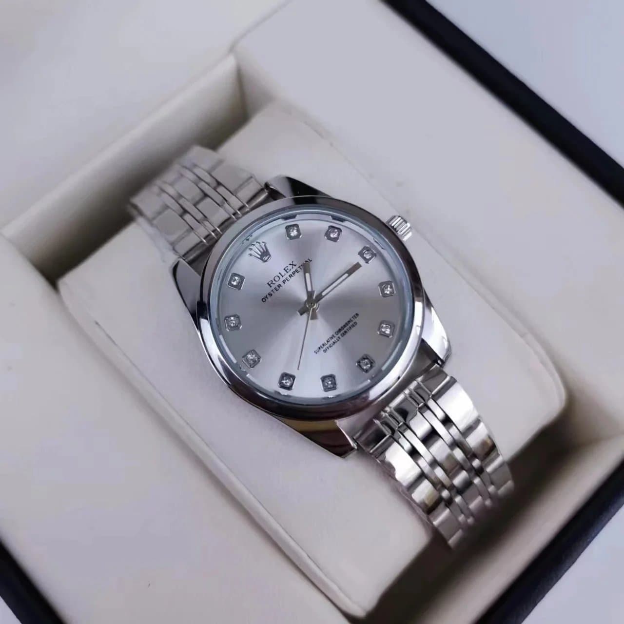 Rolex Oyster Perpetual Diamond Hour Markers