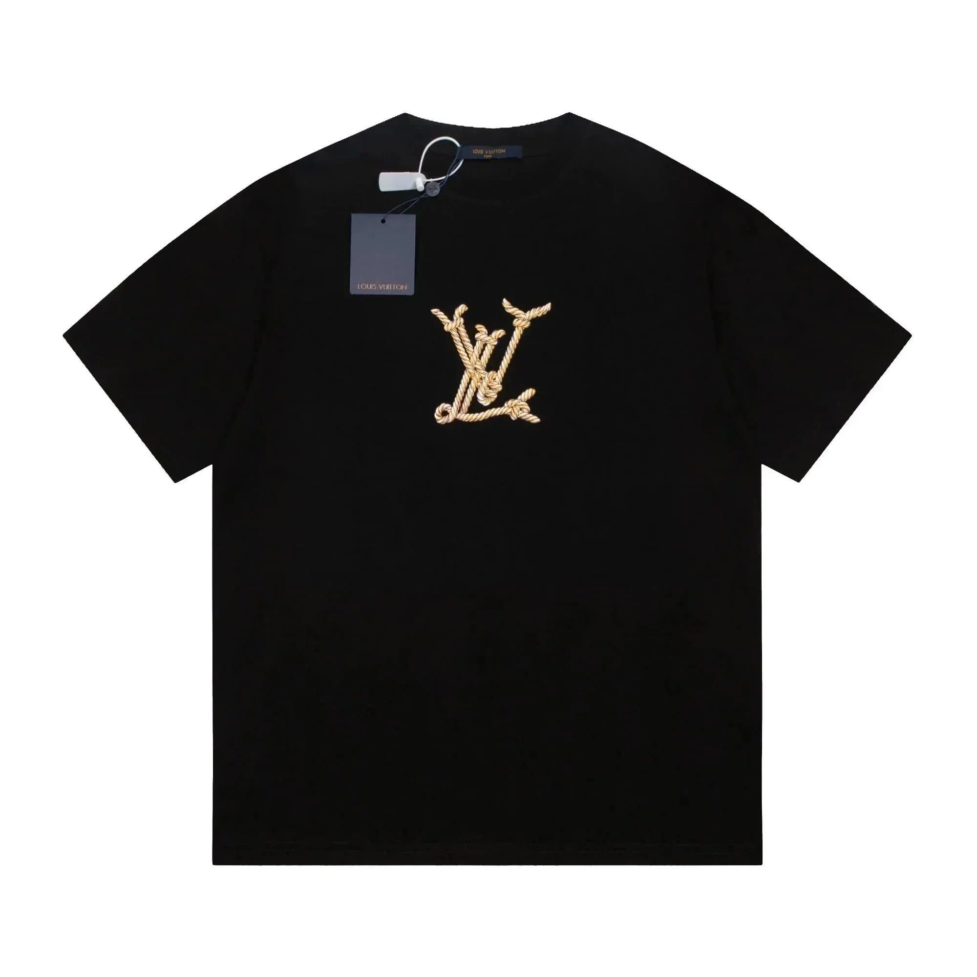 Louis Vuitton T-Shirt Script Logo — 010101156