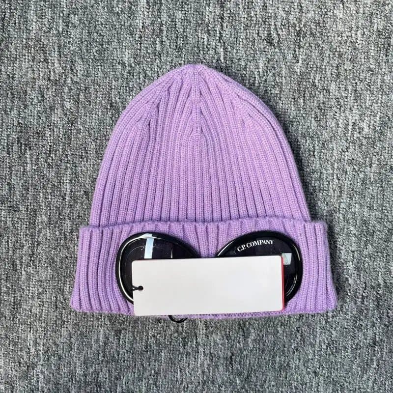 C.P. Company Ribbed Beanie Goggle Detail