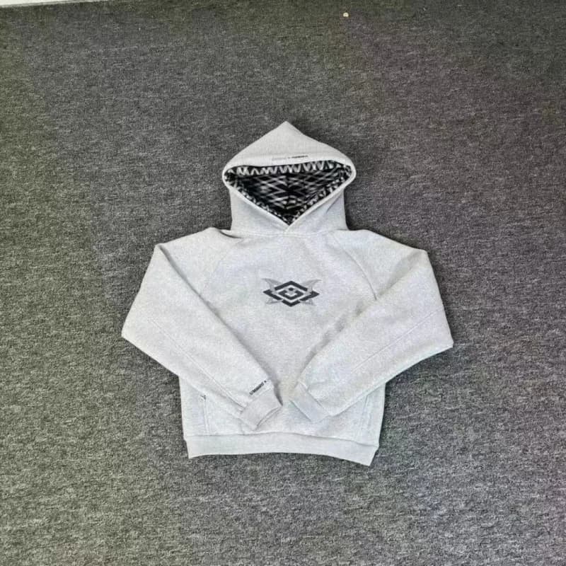 Gallery Dept. Half-Zip Windbreaker Two-Tone Logo — me-h028灰色