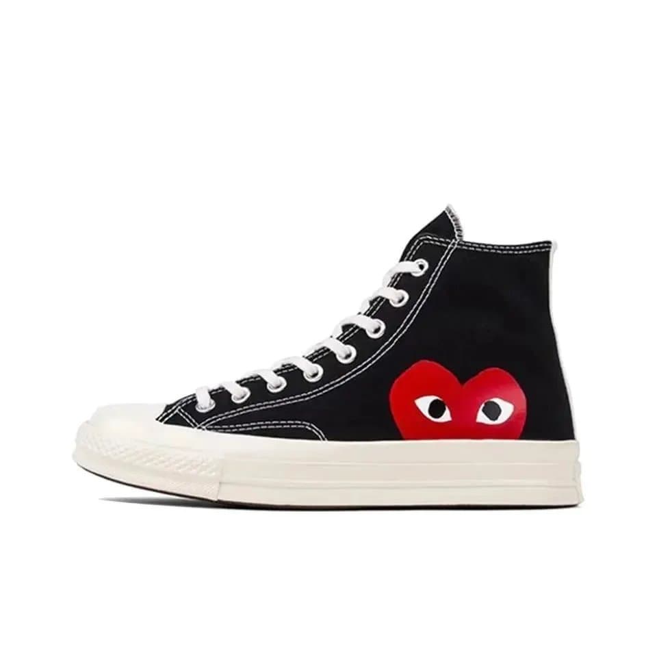 Comme des Garçons × Converse Chuck Taylor All Star High Heart Logo