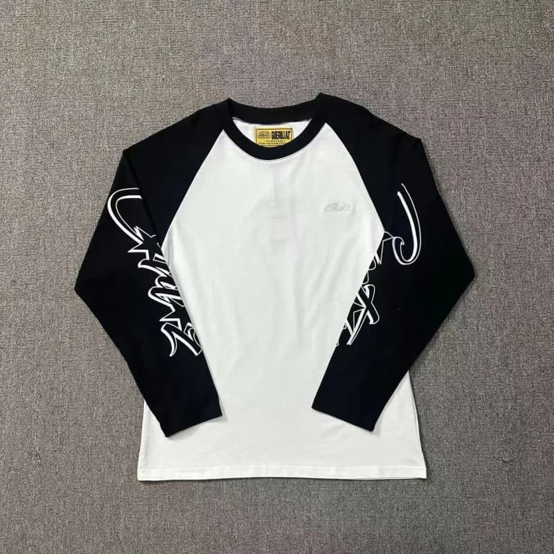 Corteiz Long Sleeve Tee CRTZ Script — 720黑色