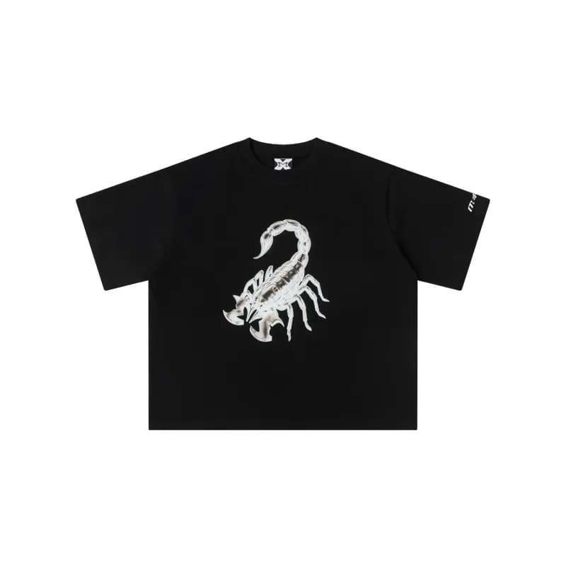 Sp5der Scorpion Tee Metallic Scorpion Print
