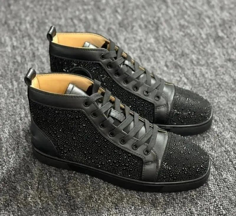 Christian Louboutin High-Top Sneaker Python-Embossed — 高帮19