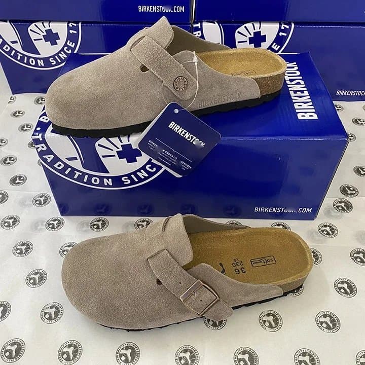 Birkenstock Boston Clog Suede