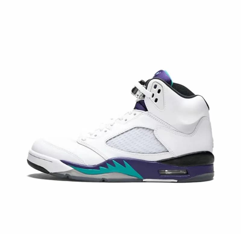 Air Jordan 5 Top 3 — AJ5-白紫葡萄
