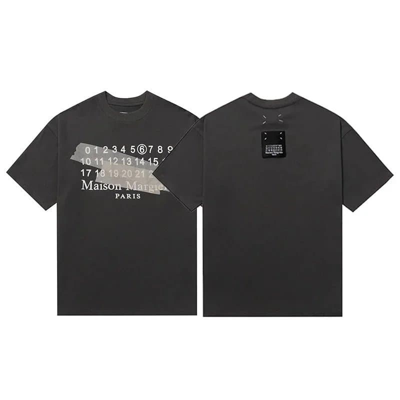 Maison Margiela Numbered Tee Tabi Print — 20