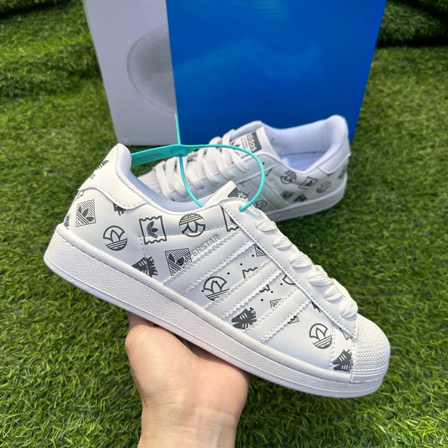 Adidas Superstar Classic White — 高版本 白反光