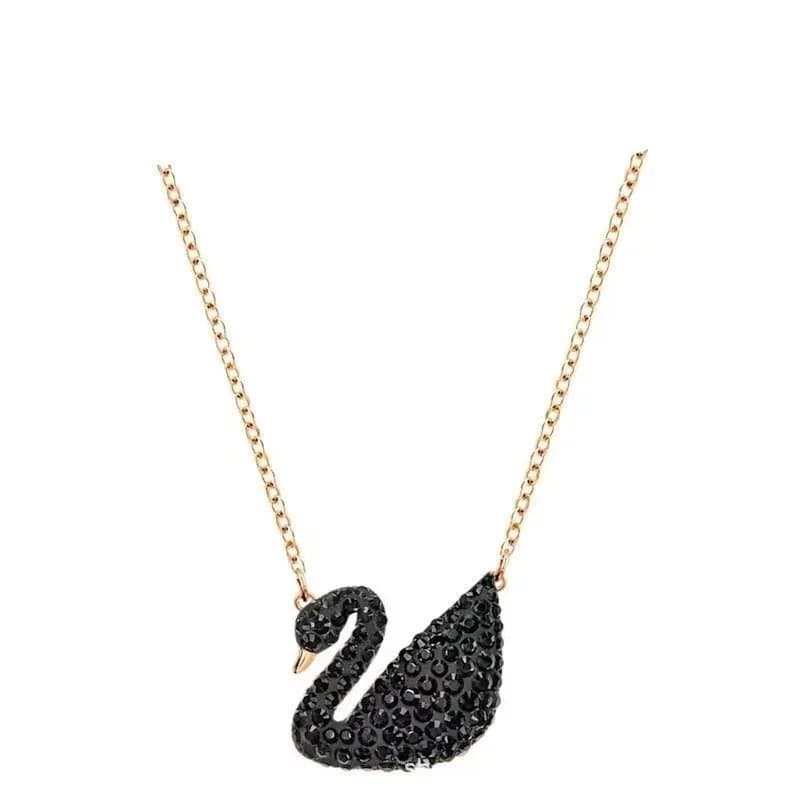 Swarovski Swan Pendant Gradient Crystal — BB-17