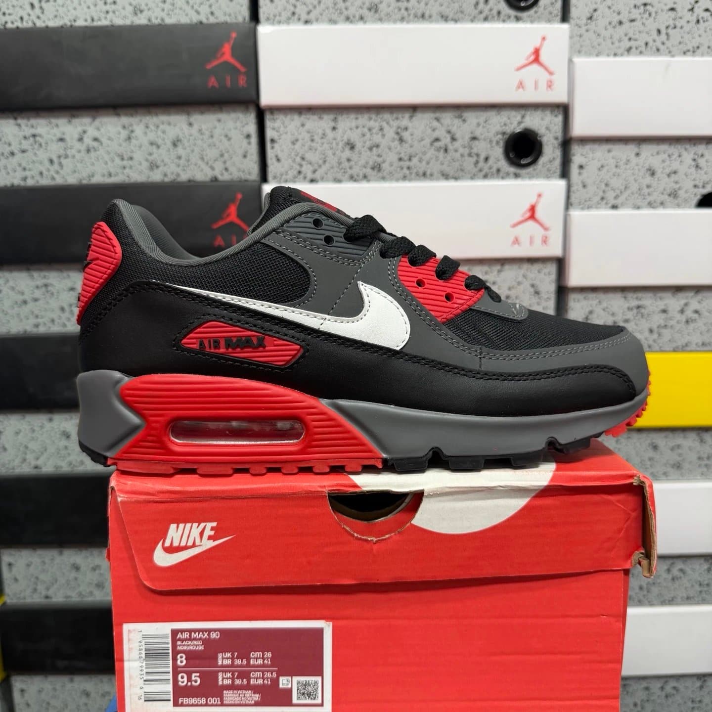 Nike Air Max 90 White/Gradient Blue — FB9658  001