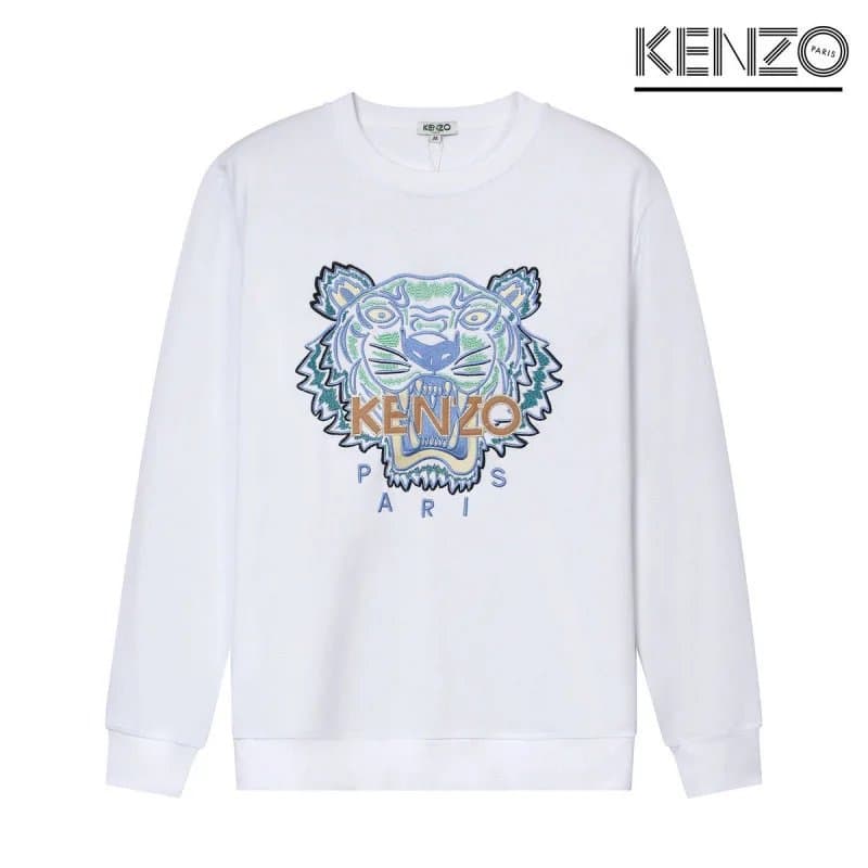 Kenzo Tiger Sweatshirt Embroidered Tiger