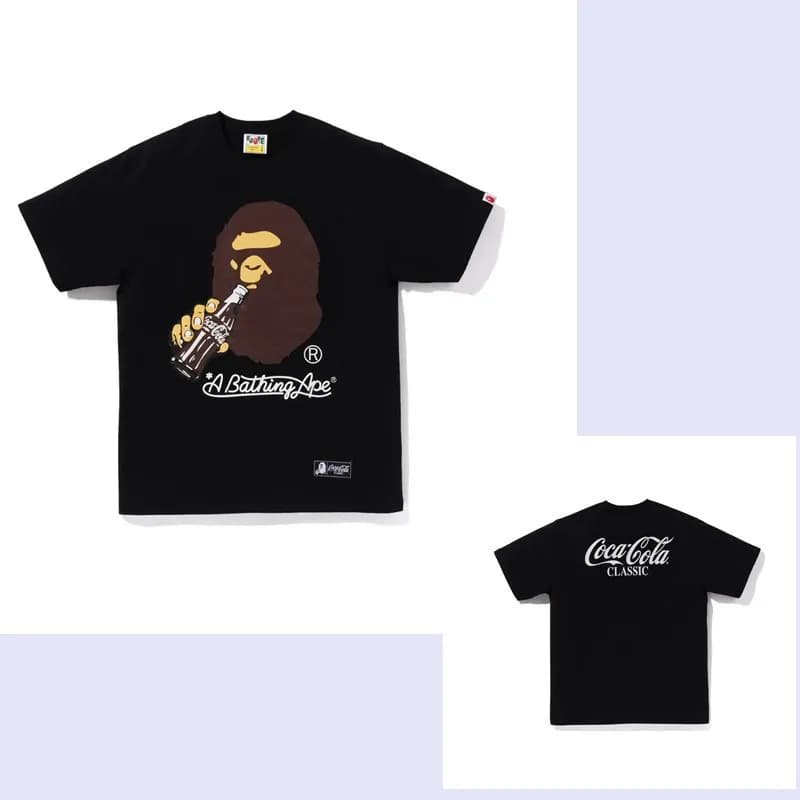 BAPE Ape Head Tee Camo Ape Head — 柠檬黄  1011黑色