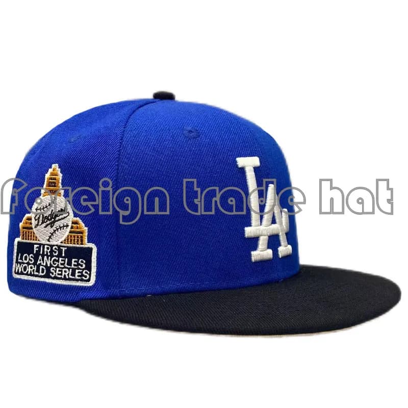 MLB Snapback Cap First Los Angeles World Series Patch