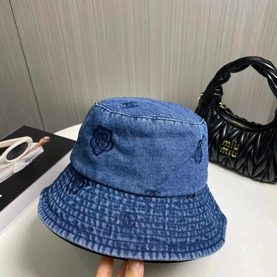 Miu Miu Bucket Hat Embroidered Logo — AL007