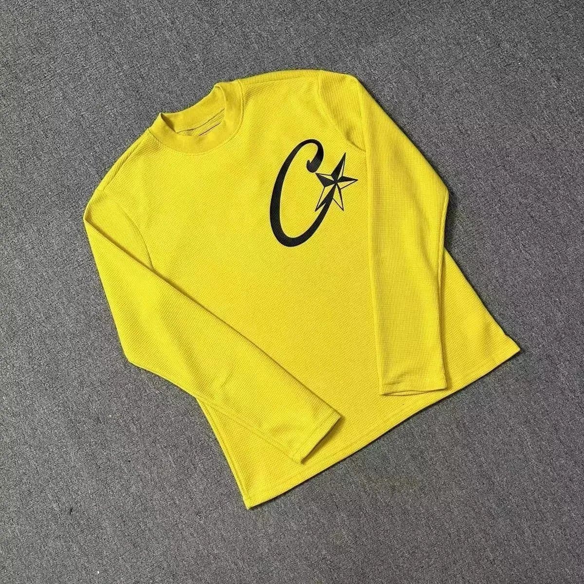 Corteiz Jersey Diamond Pattern — 720黄色