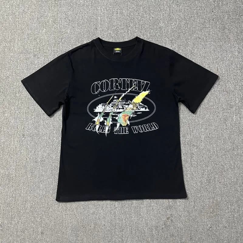 Balenciaga Oval Logo Tee Rustic Oval Print — 款式 16