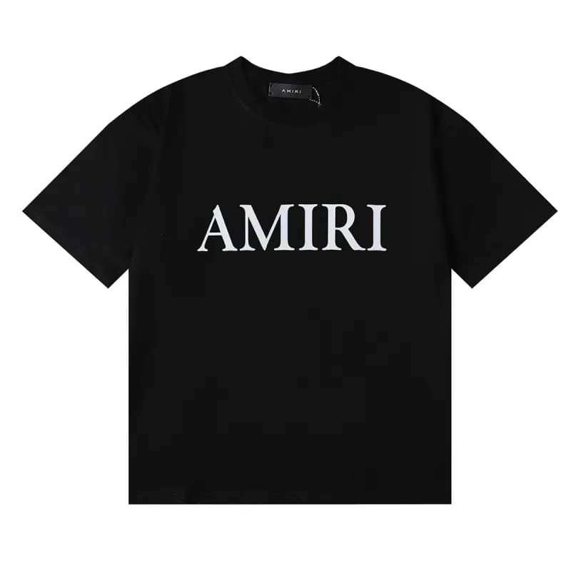 Amiri Logo Tee White Logo