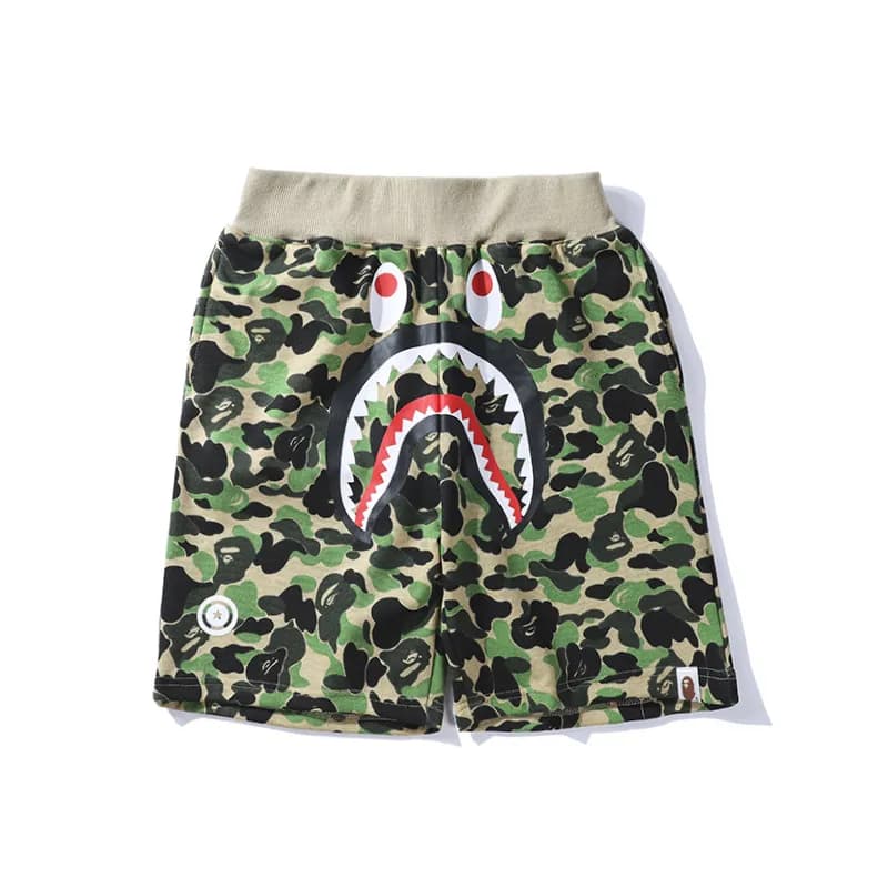 BAPE Shark Camo Shorts ABC Camo