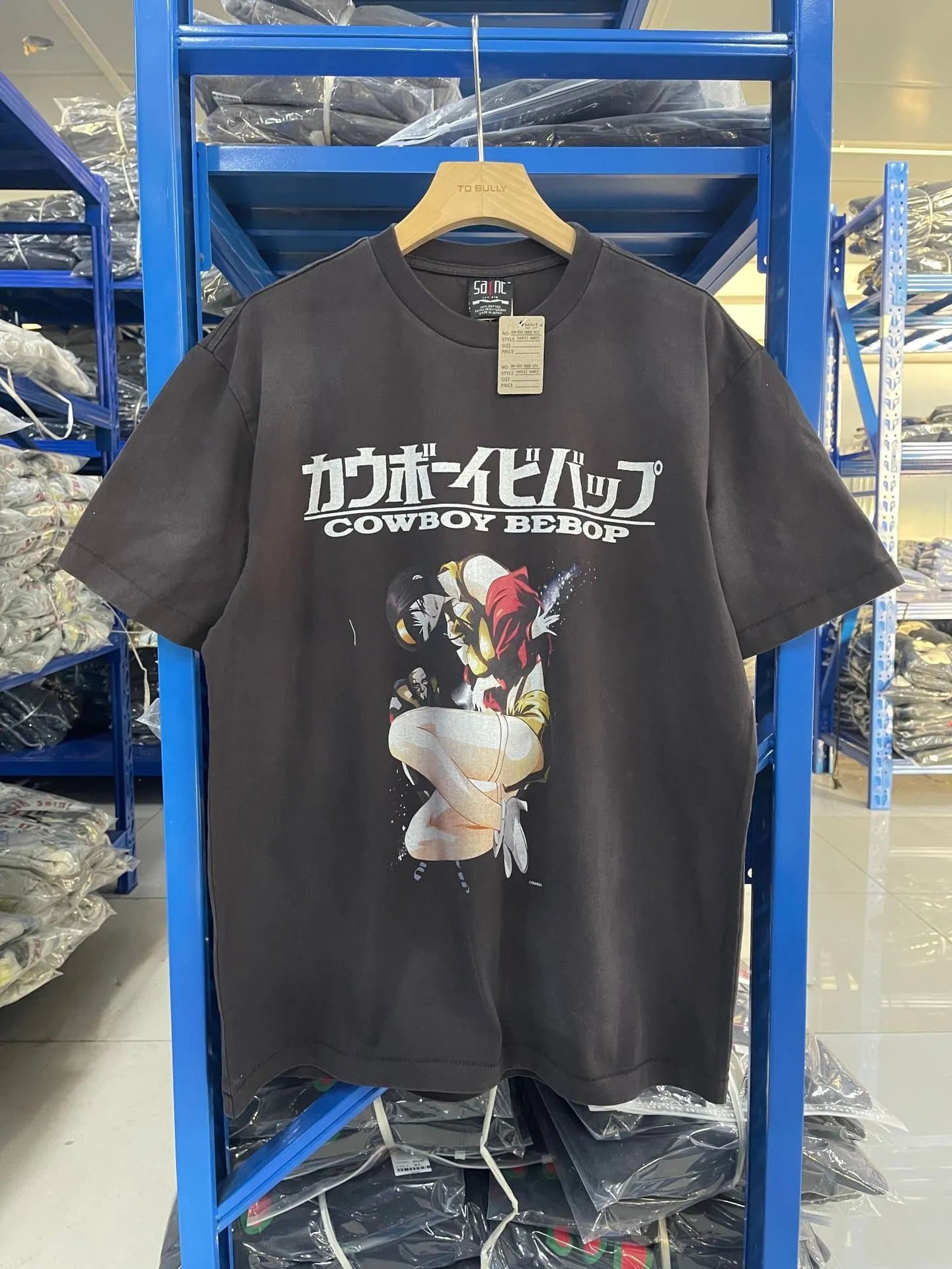 Saint Michael Cowboy Bebop Graphic Tee Anime Print