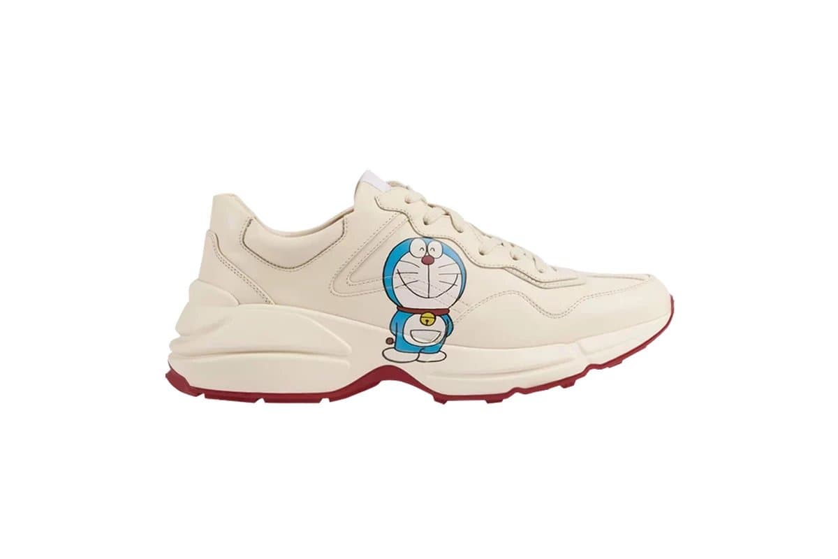 Gucci Rhyton Sneaker Doraemon Print