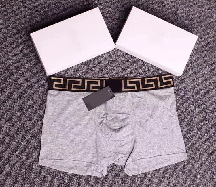 Lacoste Boxer Brief Classic Croc Logo — F灰色