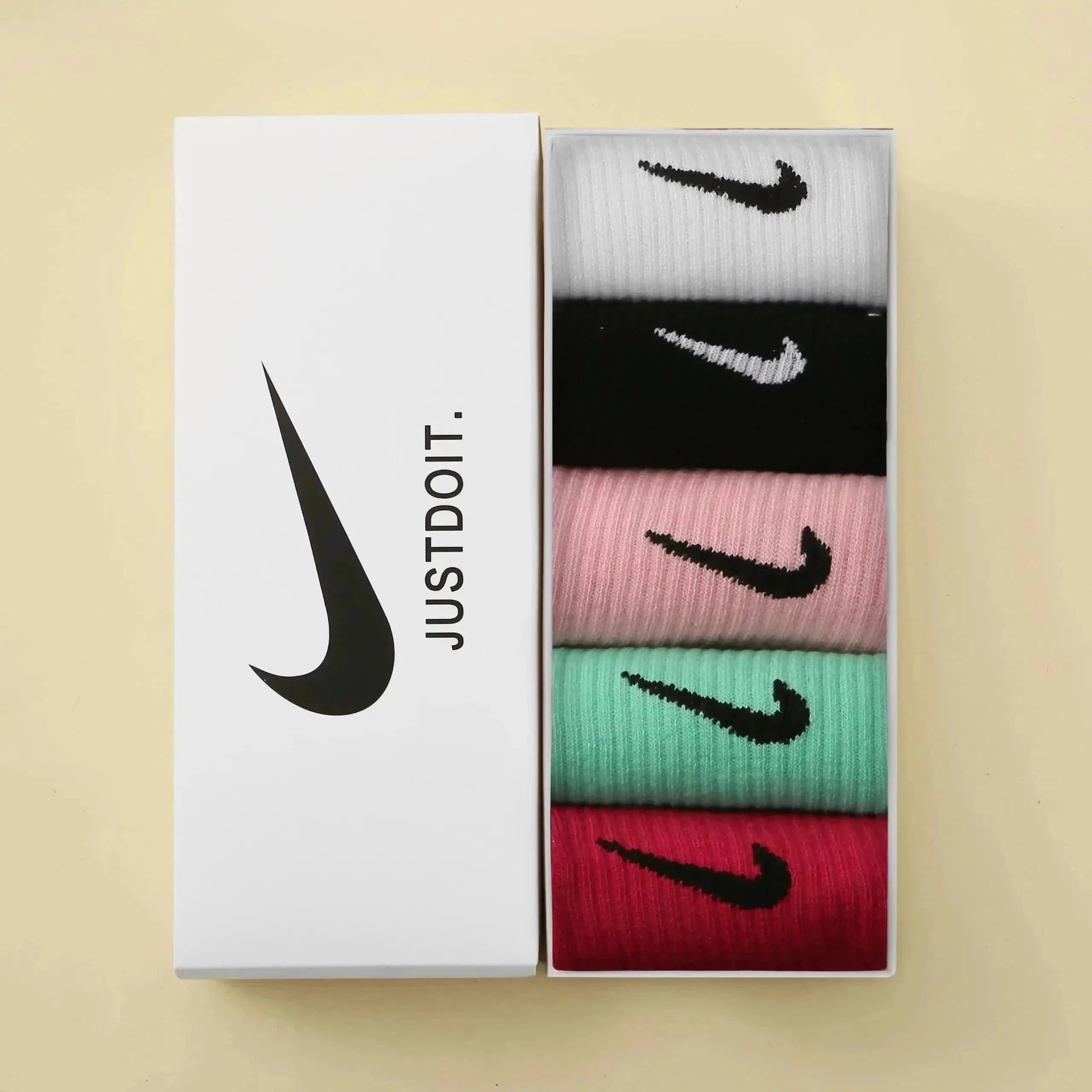 Nike Everyday Socks Low-Cut Ankle — 5 pair 【Image Color】2