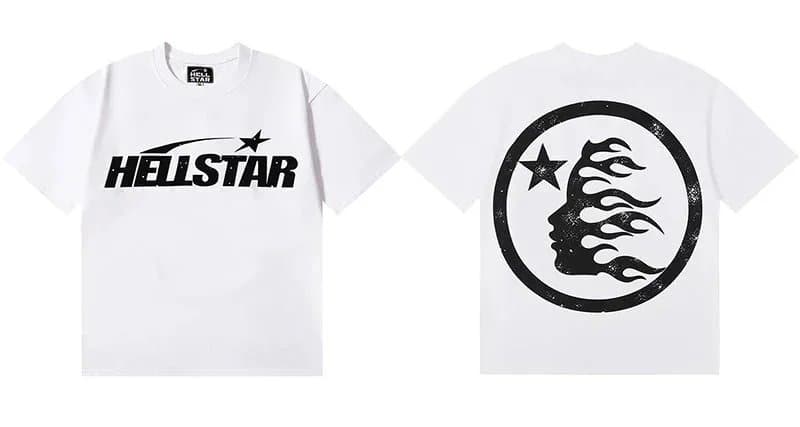 Hellstar Graphic Tee Flame Logo — 4